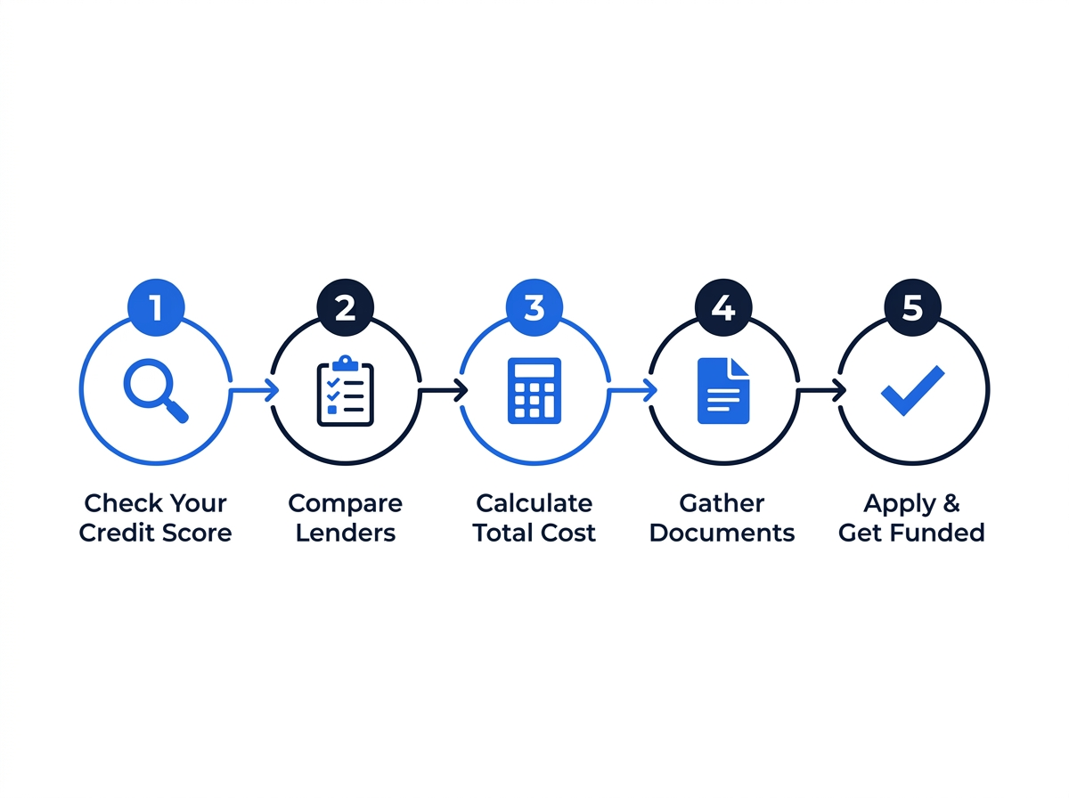 Step-by-step process to get approved for a bad credit loan