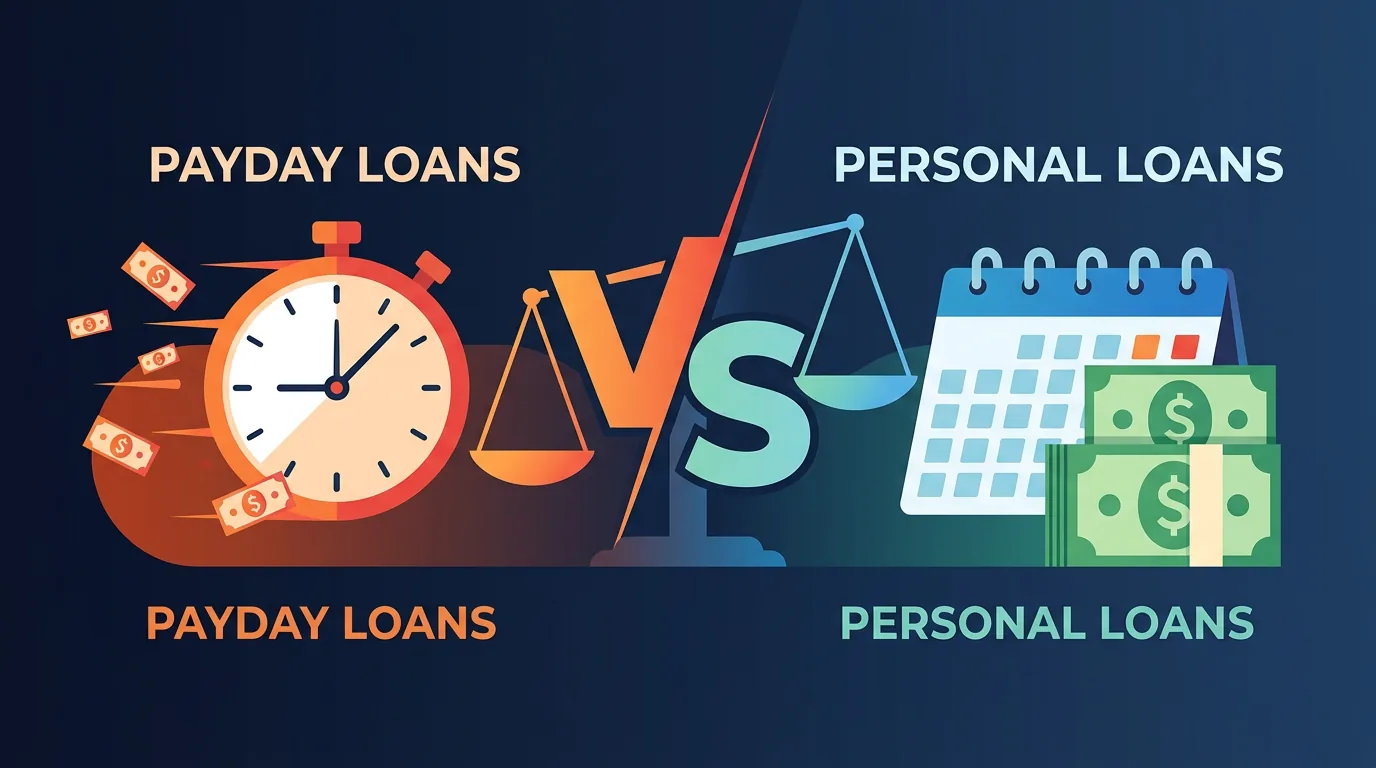 Payday loans vs personal loans comparison - which loan type is right for you