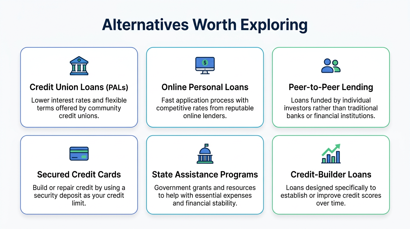 Alternative lending options to consider alongside tribal loans