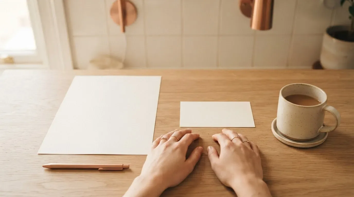 A personal loan offer and a credit card side by side on a desk for comparison