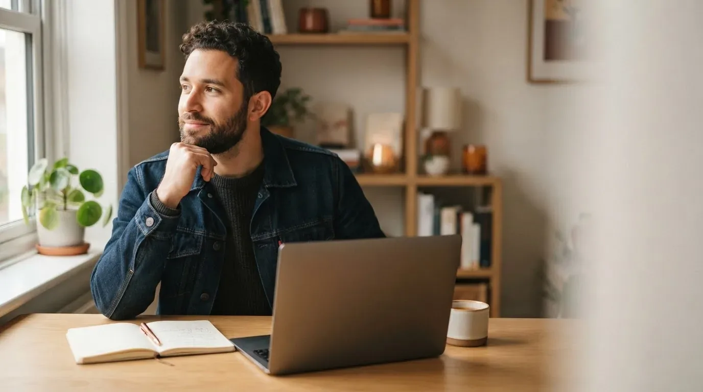 Person with fair credit reviewing personal loan rate offers on a laptop at a desk